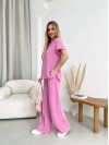 Женский прогулочный костюм розового цвета 32033
