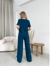 Женский прогулочный костюм цвета морской волны 32025