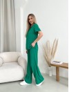 Женский прогулочный костюм зеленого цвета 32031