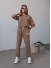 Жіночий спортивний костюм "California" кавового кольору 31671
