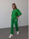 Жіночий спортивний костюм "California" зеленого кольору 27322