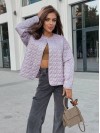 Жіноча легка куртка лiлового кольору 34724