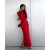 Жіноча сукня максі червоного кольору 34817