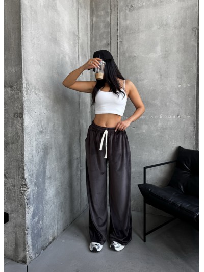 Жiночi спортивнi штани коричневого кольору 34607