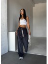 Жiночi спортивнi штани сiрого кольору 34605