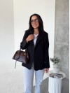 Женский пиджак черного цвета 34484