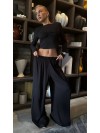 Жiночiй прогулянковий костюм чорного кольору 34709