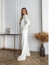 Жiночий прогулянковий костюм молочного кольору 34314