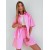 Жiночiй прогулянковий костюм з сорочкою рожевого кольору 33612
