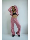 Жіночий спортивний костюм рожевого кольору 34679
