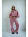 Жіночий спортивний костюм рожевого кольору 34679