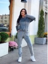 Жіночий спортивний костюм сiрого кольору 34156