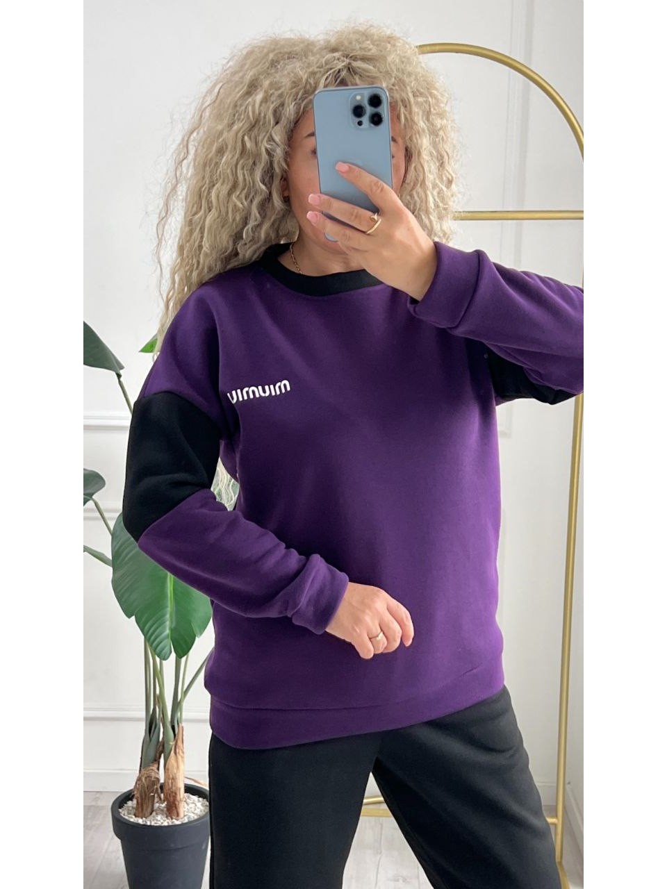 Жіночий телий костюм фiолетового кольору 34966