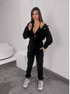 Жiночий теплий комбінезон iз флiса чорного кольору 35888