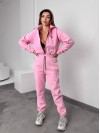 Жiночий теплий комбінезон iз флiса рожевого кольору 35891