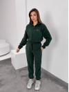 Жiночий теплий комбінезон iз флiса зеленого кольору 35890