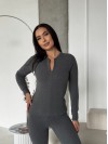 Жіночий термо-костюм сірого кольору 29922