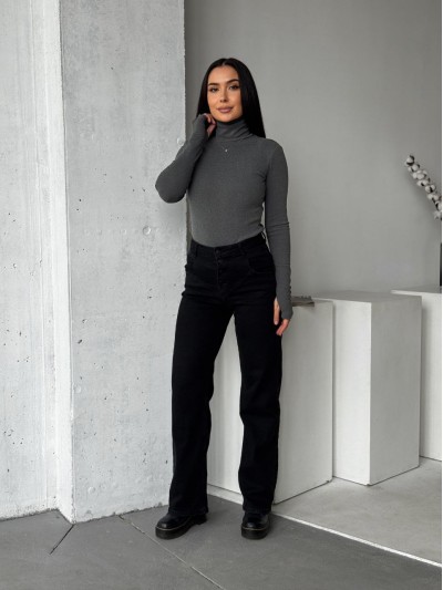 Жіночий термогольф графiтового кольору 35017